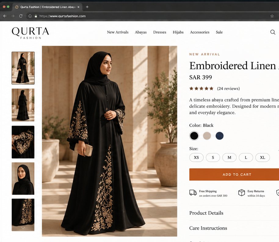 Qurta Fashion: after