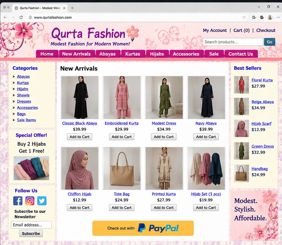 Qurta Fashion: before